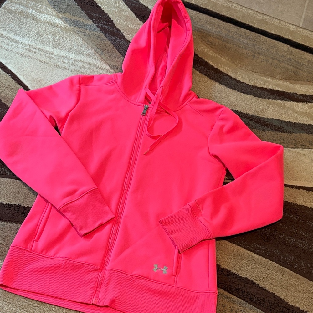 Under Armour Neon Pink Hoodie